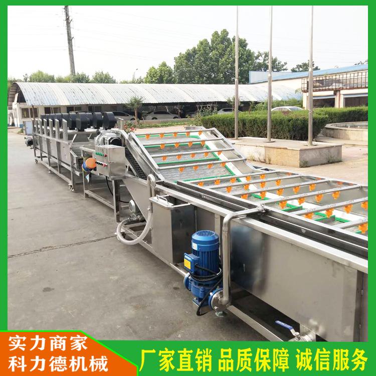土豆片萝卜条沥水风干机 海鲜扇贝风干机 翻转式果蔬风干沥水线 连续式沥水风干流水线