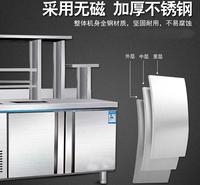 创冰雪销售不锈钢操作台 奶茶店操作台 多功能操作台