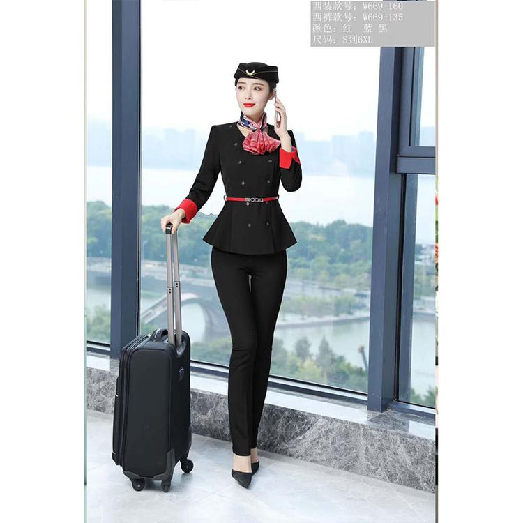 职业装女装套裙 工装职业装 长袖商务套装
