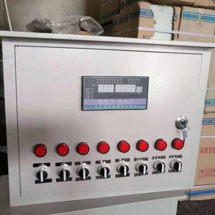厂家定制  风华温控养鸡环境控制箱 氨气控制器价格   多路风机温度控制箱    清粪带控制器   养殖设备专用风机温控箱  养鸡场排氨气温控箱