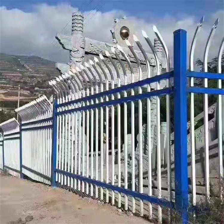 锌钢栏杆 爆款小区护栏 喷涂镀锌管护栏 厂房围墙防盗护栏