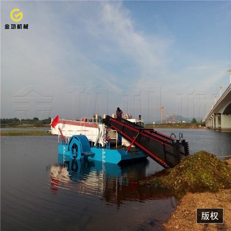 全自动割草船  河道割草船