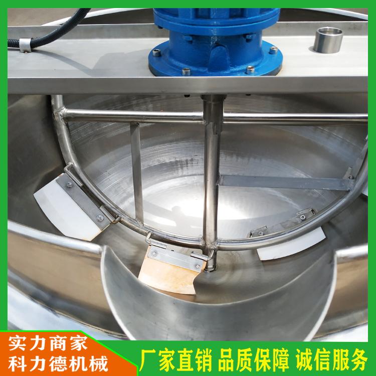 厂家直销马奶恒温搅拌熬制锅 奶酪搅拌熬煮锅 肉制品卤煮夹层锅 自动控温可倾式夹层锅