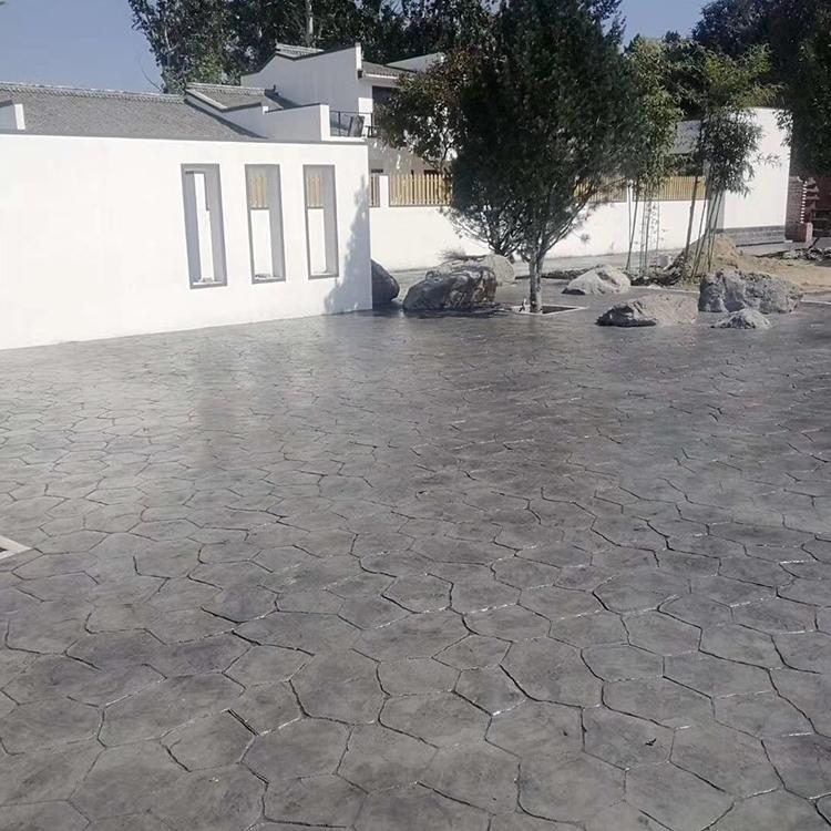 压模地坪 压模路面 压模地坪材料 彩色压模地坪材料 压模地坪生产厂家