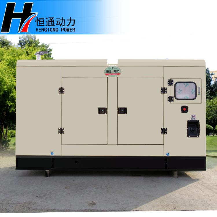 超低噪音静音箱式100KW柴油发电机组液晶自保护显示屏三项稳压发电工厂直达