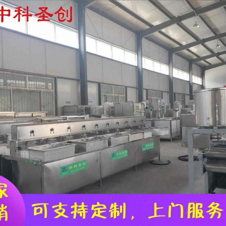 大豆腐生产线厂家直销 卫滨区大豆腐生产线 自动多盒豆腐机