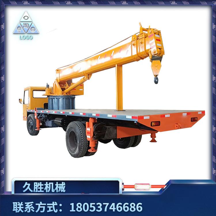 一机多用拖拉机随车起重机 拖拉机牵引建筑楼板吊 拖拉机平板自卸吊车