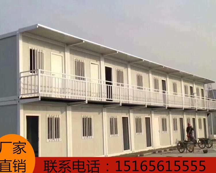 山东厂家直销彩钢房打包箱 打包箱房 集装箱板房瓦楞箱金达