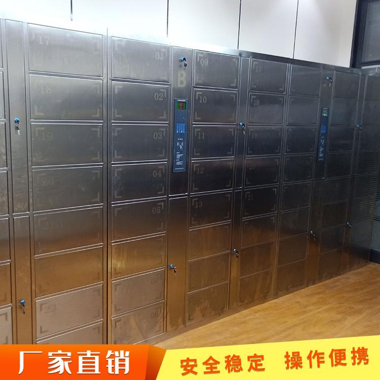 人脸识别储物柜48门刷卡储物柜9门指静脉存包柜世凯众源可定制