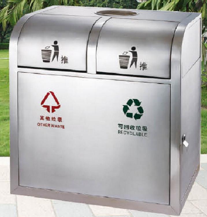 垃圾箱 分类垃圾箱 环卫垃圾桶 垃圾桶厂家 镀锌钢板垃圾箱 利来