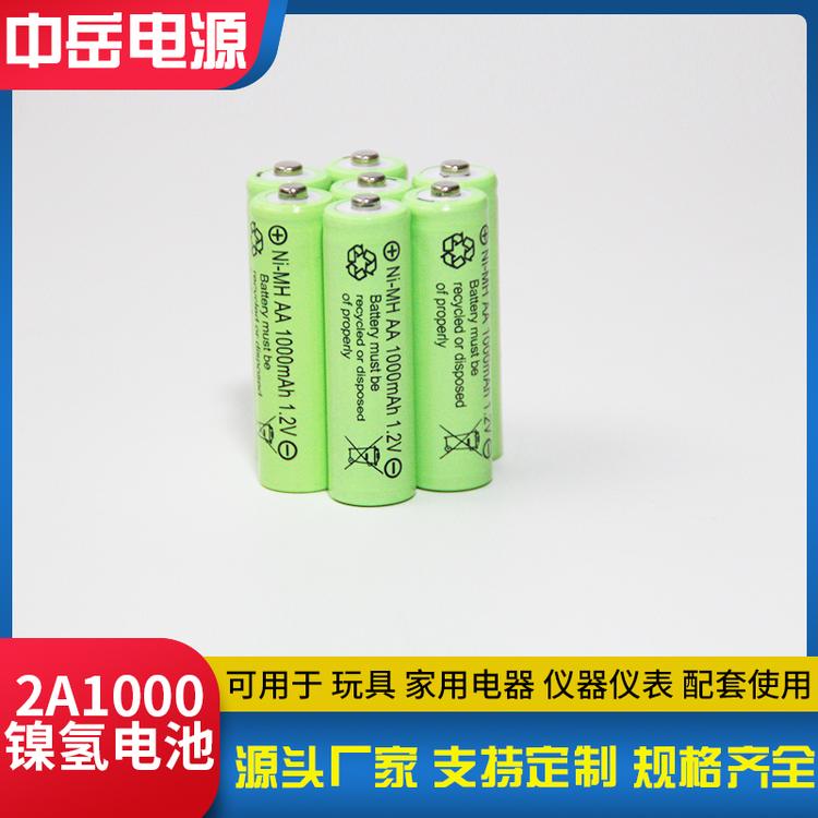 镍氢5号充电电池1000毫安 循环充电AA电池玩具灯具用电池厂家直销 电剪 蓝牙耳机电池 电动工具电池厂家