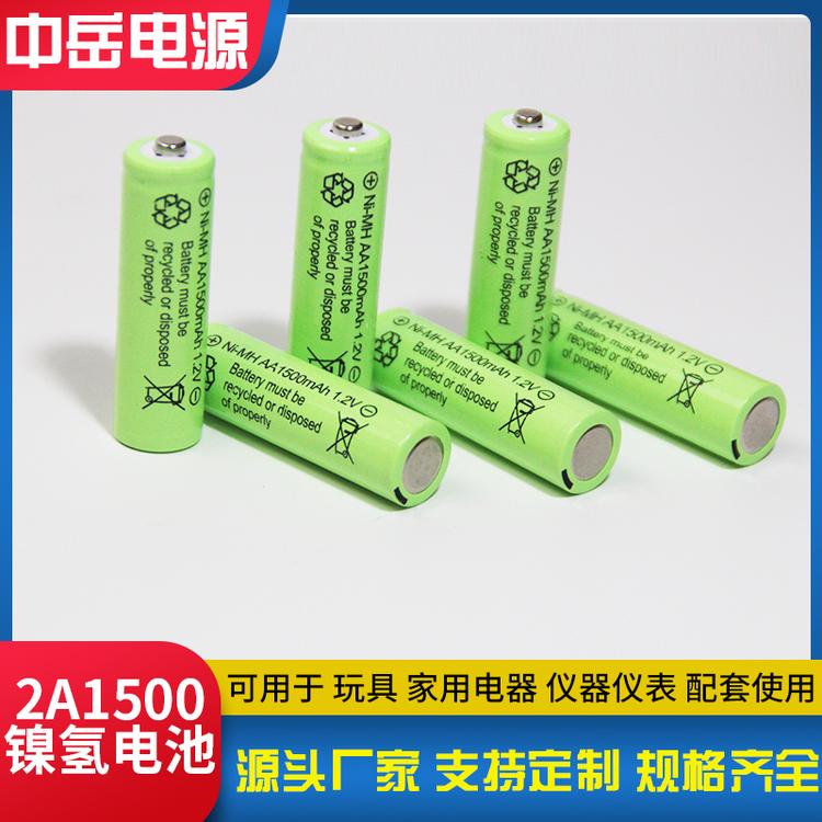 镍氢AA1500mAh充电电池 医疗设备理发器专用五号七号镍氢电池批发 耳机充电电池 手电筒电池 去球器电池