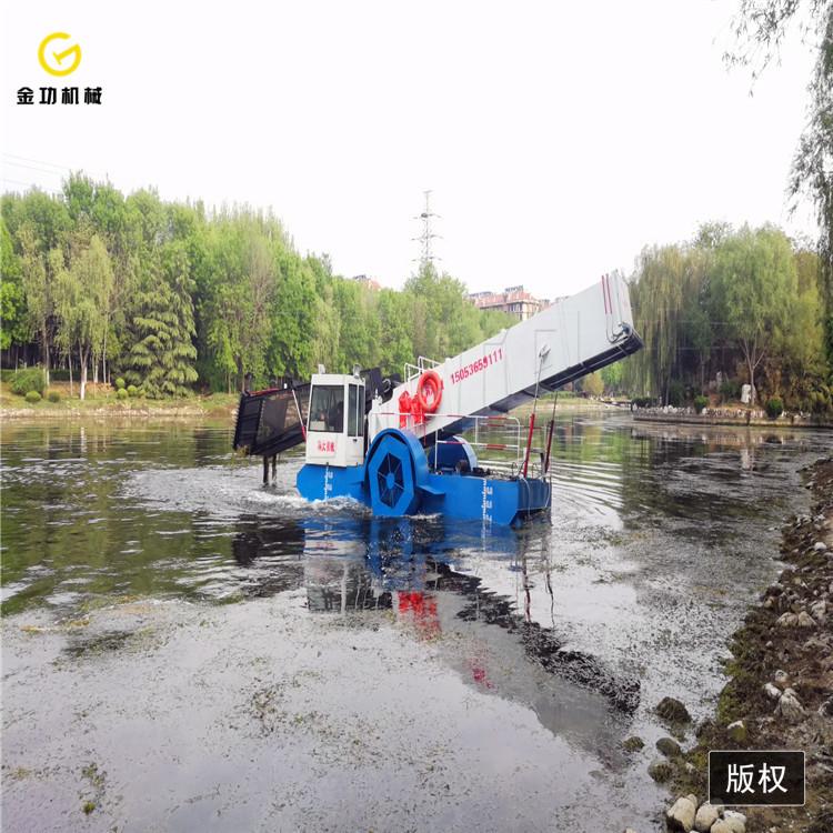 小型水葫芦割草船  小型割草船