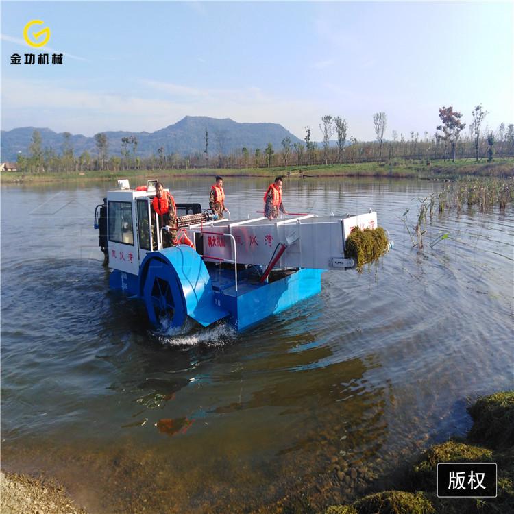 小型水库保洁船  水葫芦打捞船
