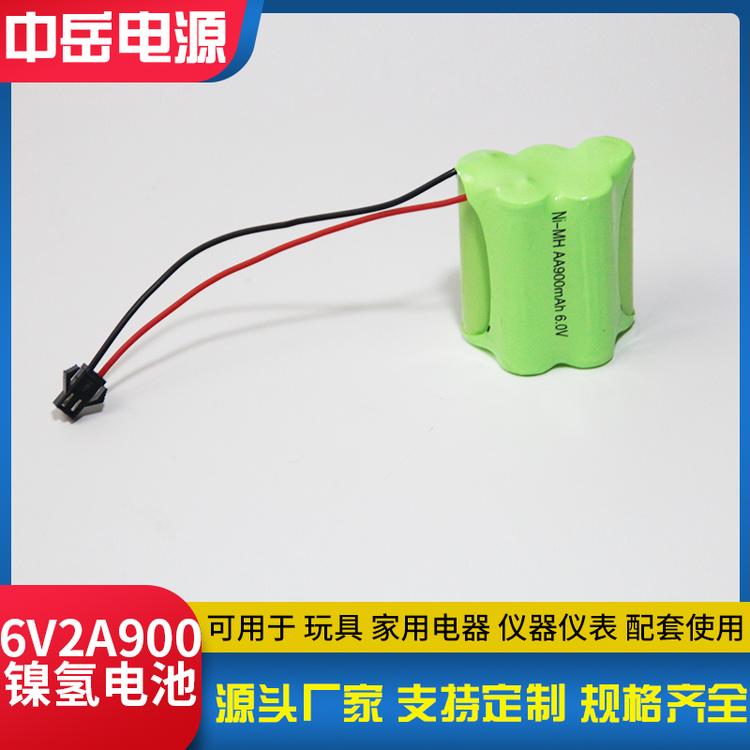 源头厂家批发6.0V 2A 900mAh镍镉充电电池组 厂家供应理发剪电池 电推剪电池