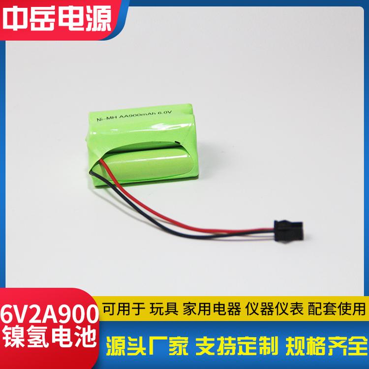 源头厂家批发6.0V 2A 900mAh镍镉充电电池组 遥控器电池 游戏手柄电池 电动玩具车电池