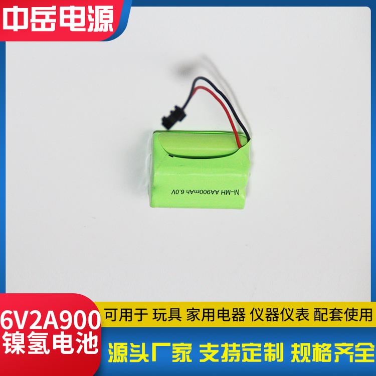 源头厂家批发6.0V 2A 900mAh镍镉充电电池组 遥控器电池 游戏手柄电池 电动玩具车电池 草坪灯电池