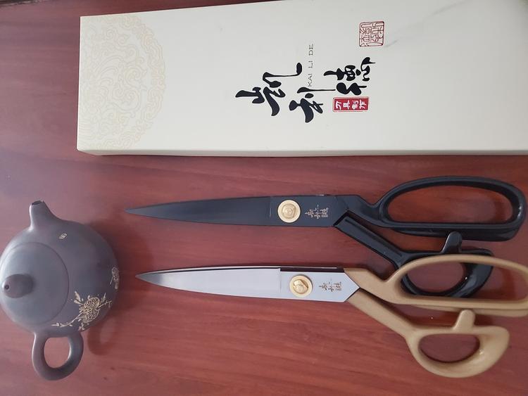 裁缝服装剪刀凯利德皮革剪裁布缝纫大剪子10寸11寸12寸9工业8