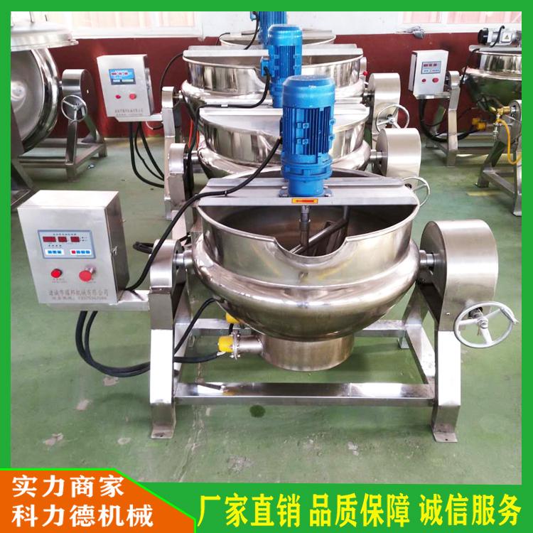 米线小龙虾酱料炒料锅 电加热卤煮锅卤肉锅 可倾式夹层锅 外卖快餐炒菜锅