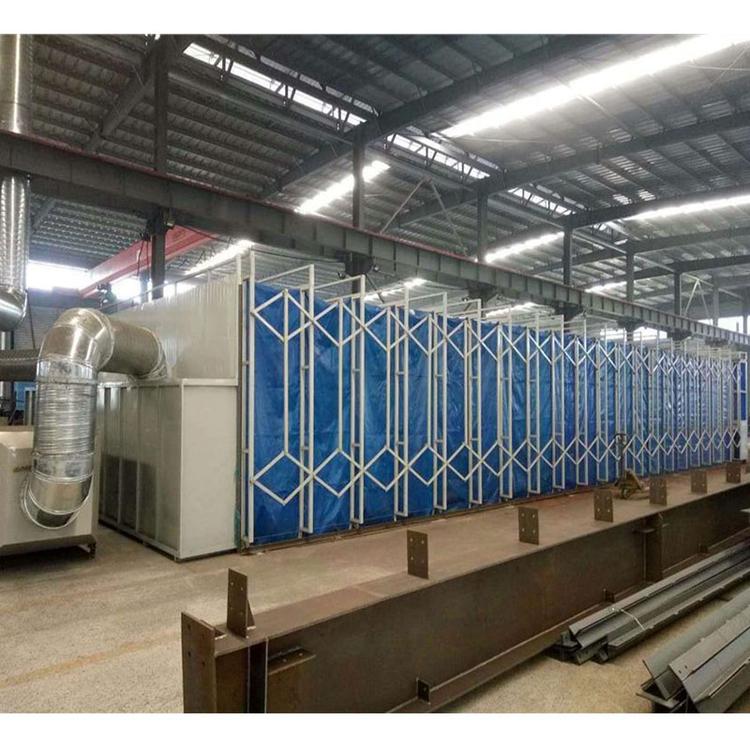 移动伸缩房 喷烤漆 专用移动伸缩房 移动伸缩蓬 汽车烤漆房 高温烤漆房成套设备/篷