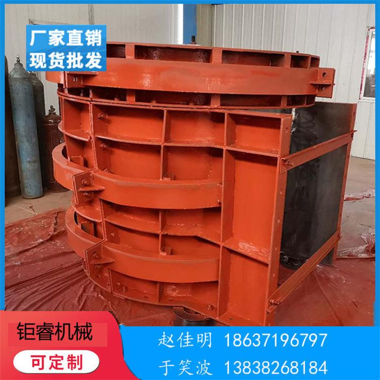 桥梁圆柱钢模租赁厂家 钜睿钢模板厂家 靠谱厂家提供租赁