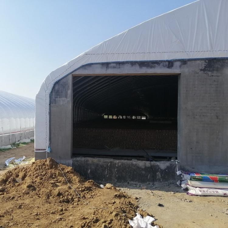 内蒙古肉鸭肉牛羊椭圆管养殖大棚性价比高