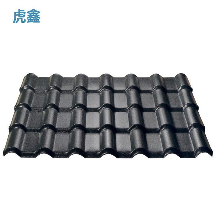 昆明藏青色仿古树脂瓦价格
