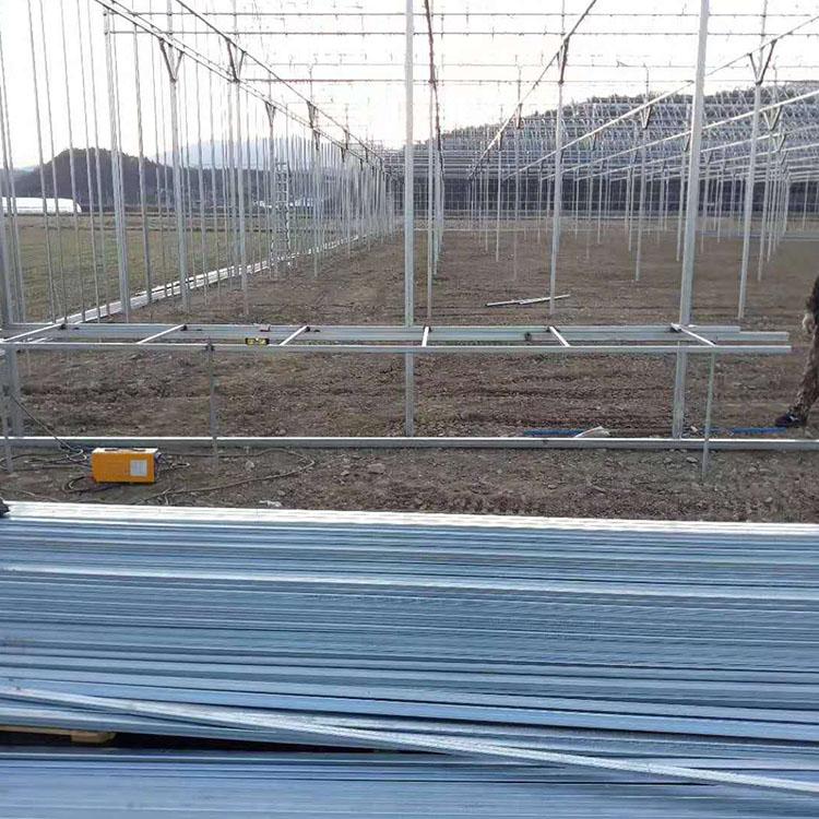 连栋智能大棚 连栋薄膜温室安装 日光温室