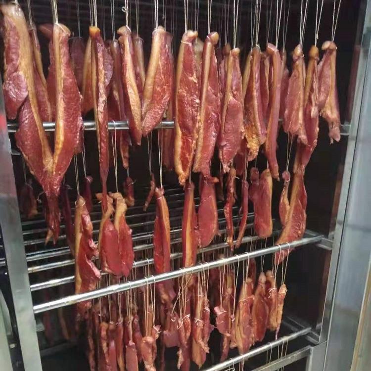 湖南腊肉烟熏炉  红肠烟熏蒸煮一体炉  诸城华杰烟熏炉厂家