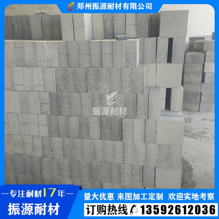 新密振源厂家供应现货 加热炉出钢槽用抗侵蚀 磷酸盐耐磨砖