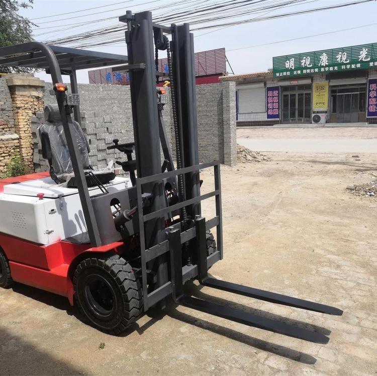 全电动升降搬运叉车新能源叉车 现货批发定制液压四轮1吨电动叉车