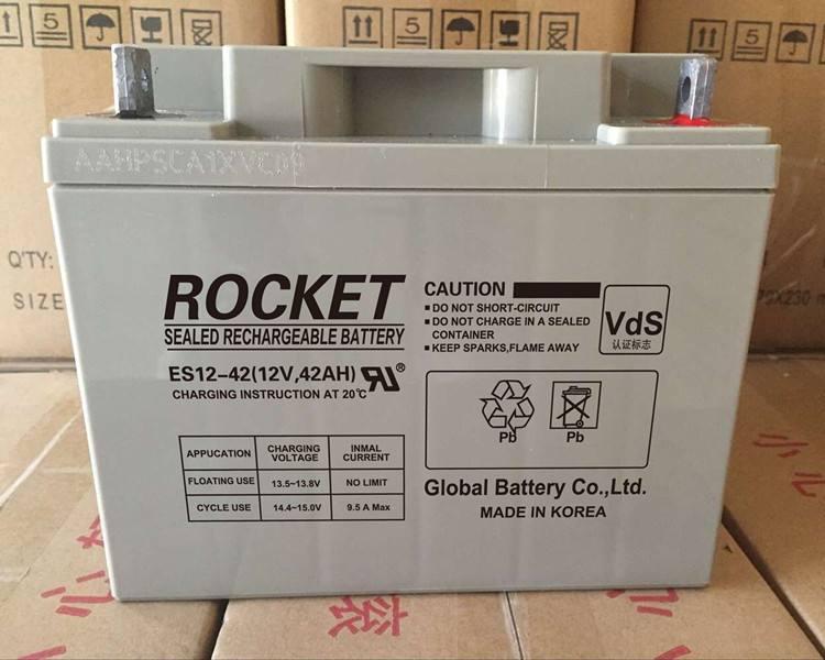 ROCKET火箭蓄电池ESH 100-12 12V100AH阀控式储能铅酸蓄电池