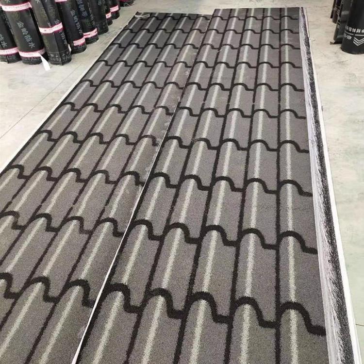 欣欣源头厂家 立体彩砂屋面防水卷材 火烤型防水材料