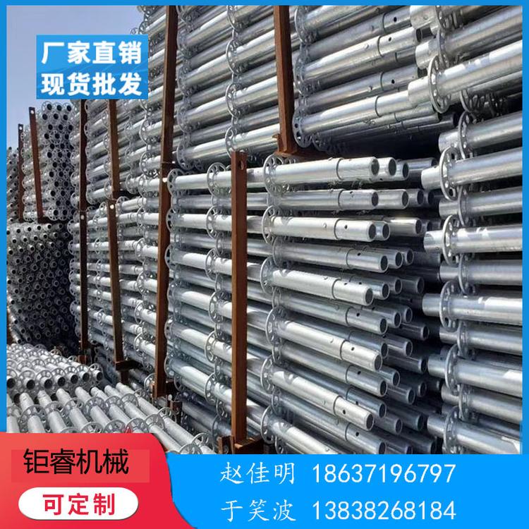 河南盘扣式脚手架租赁厂家 钜睿斜爬梯阔架 规格型号齐全
