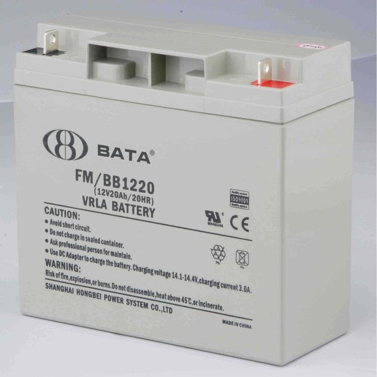 BATA鸿贝蓄电池FM/BB1240T 阀控式储能铅酸蓄电池(12V40Ah/20HR)