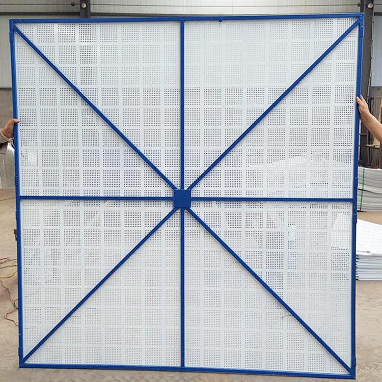 防腐建筑外冲孔爬架网可定制 防护脚手架爬架网
