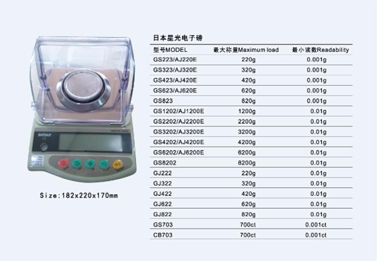 日本星光电子称 精准0.001 首饰工具器材 门店直销 祥记