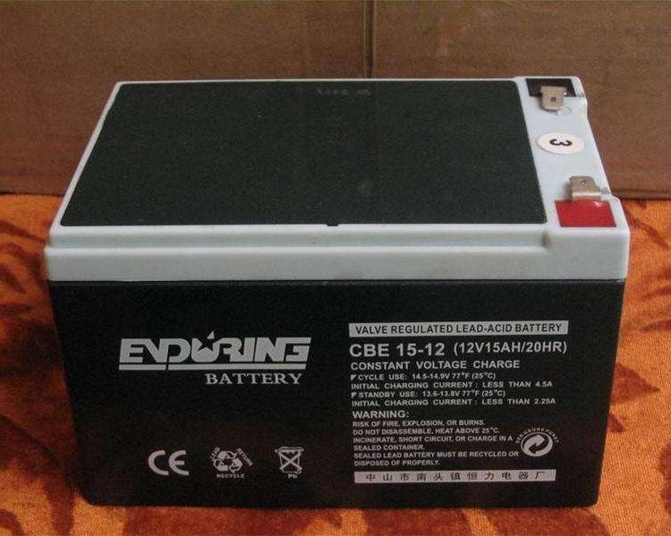 ENDURING蓄电池CB5-12 12V5Ah 恒力免维护储能蓄电瓶蓄电池