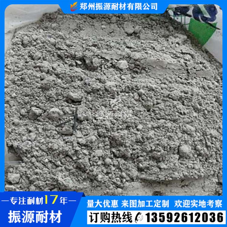 不沾铝浇注料 高强耐磨放渗 熔铝炉门立柱浇注料 耐高温浇注料
