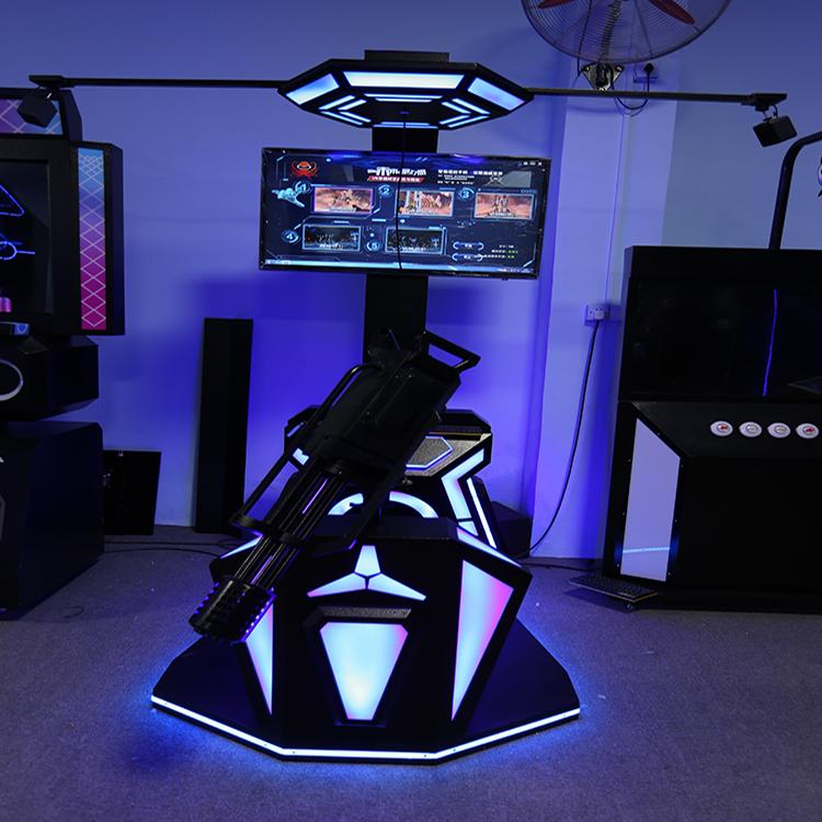 VR加特林vr射击馆设备VR游戏 大型VR机械设备乐阳设备