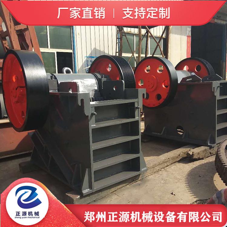 石灰石颚式破碎机 液压颚式破碎机 破碎比大 产品粒度均匀