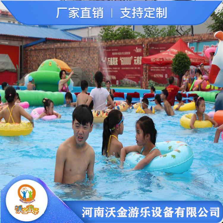 大型PVC充气支架水池 移动游泳池 品质保障 售后无忧