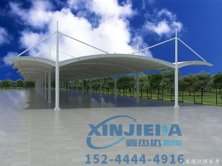 汽车遮阳棚雨棚建筑外遮阳汽车棚