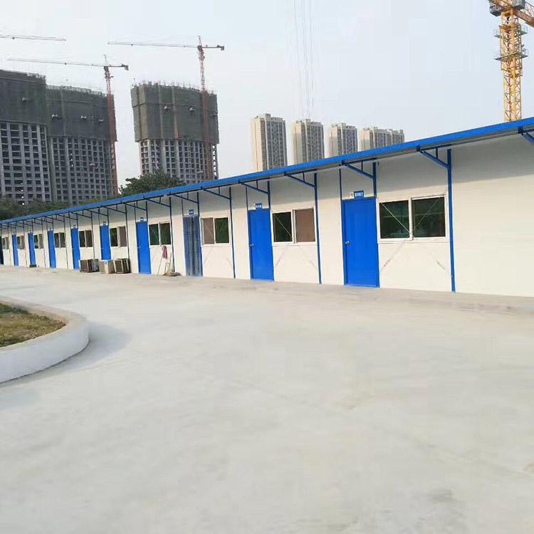 活动板房安装 济宁工程建筑工地宿舍 单层活动板房