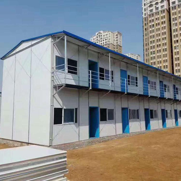 活动板房建设 菏泽工程建筑工地宿舍 K式活动板房