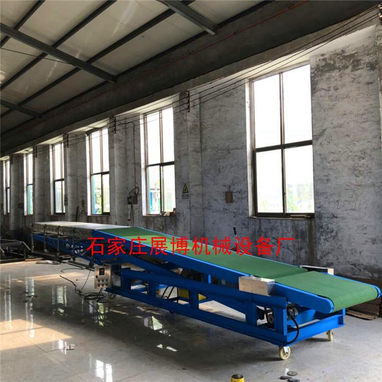 现货液压升降装车机自动流水线输送机移动式动力滚筒传送机