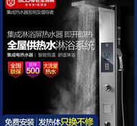 圣洛威集成淋浴屏热水器发明及倡导者 生产厂家招商代理高利润