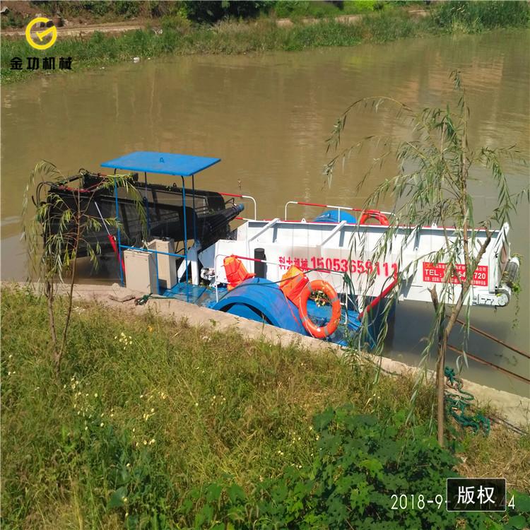 割草船  水葫芦打捞船厂家