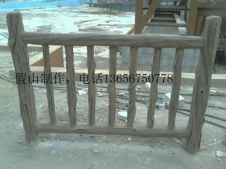 仿树藤栏杆 湘岩园林园林古建精致做工