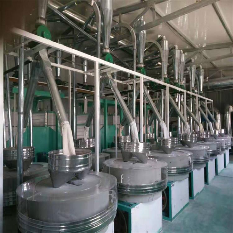 厂家直销 成套组合全自动石磨面粉机设备 大米加工设备面粉机
